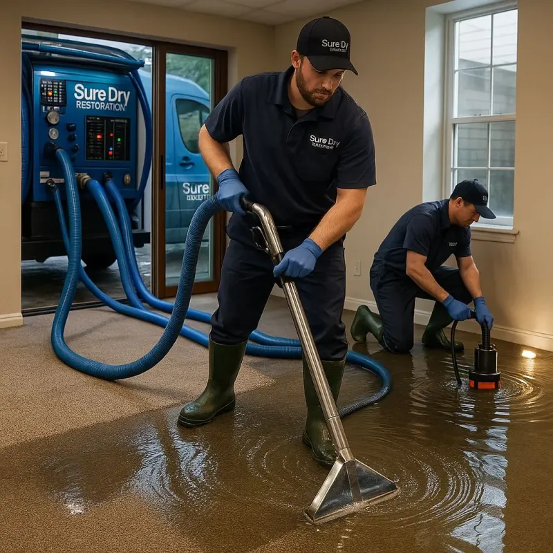 Water Extraction and Removal process in South Ogden, UT